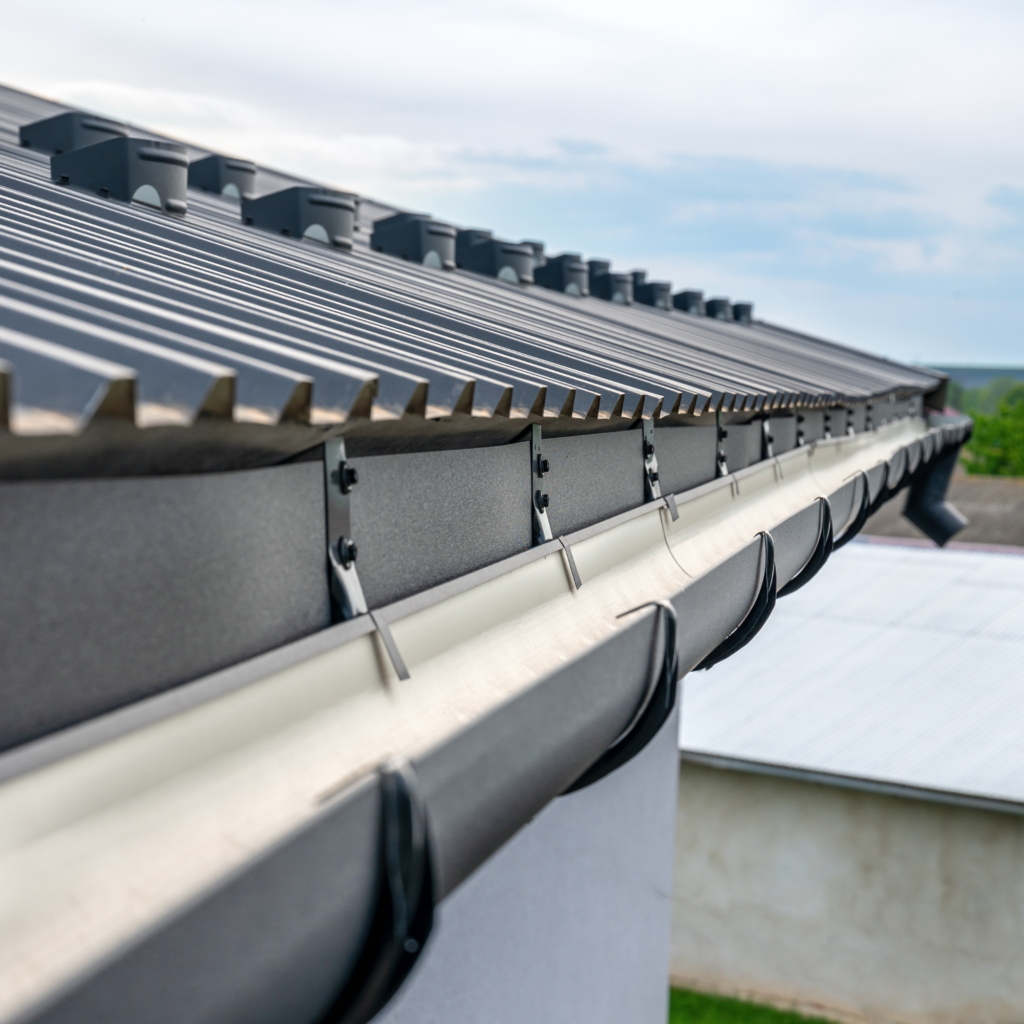 Installation d’une gouttière